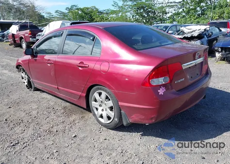 2009 Honda Civic Lx из США, поврежденный, VIN 19XFA16559E000967